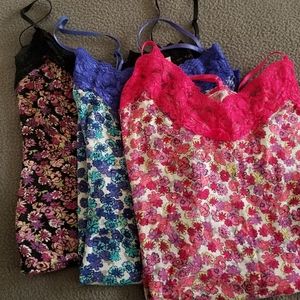 3 Lace Tanks